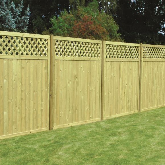 Tongue & Groove Lattice Top | Ringwood Fencing